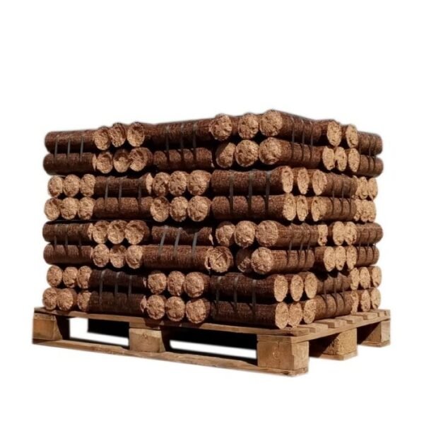 1/2 PALETTE DE BOIS DENSIFIÉ – FEUILLUS + RÉSINEUX – 480 KG